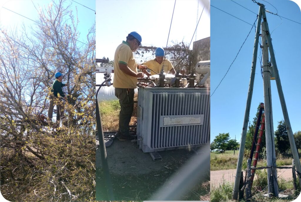 Obras y mantenimiento de la red eléctrica